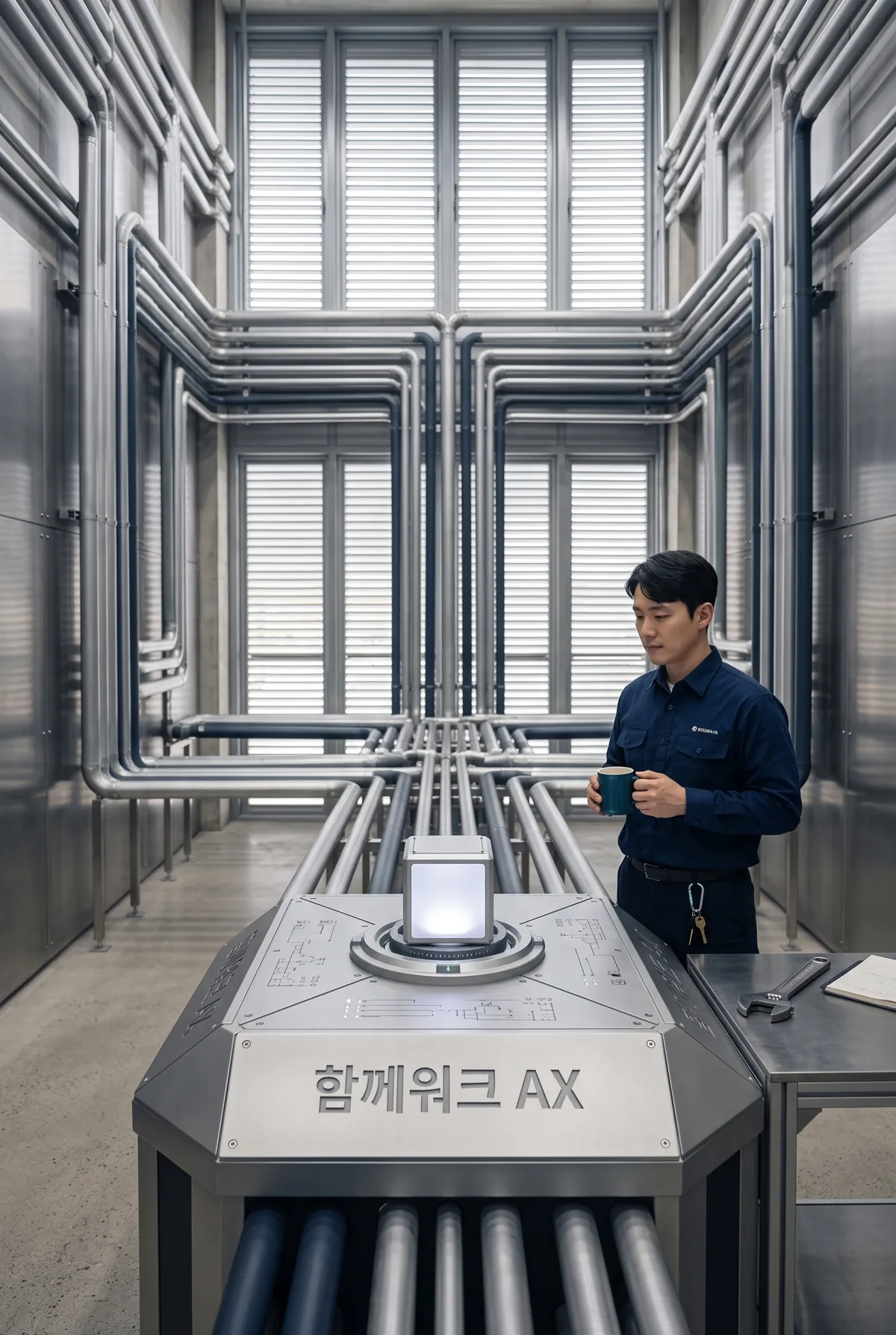 기존 시스템 — 왜 그런지 구조를 짚어 보는 장면